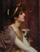 John William Godward Classical Beauty oil painting artist